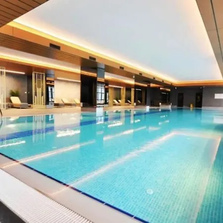 Lavish With 180 Ist View At 40f Gym Pool 89 Apartment Istanbul
